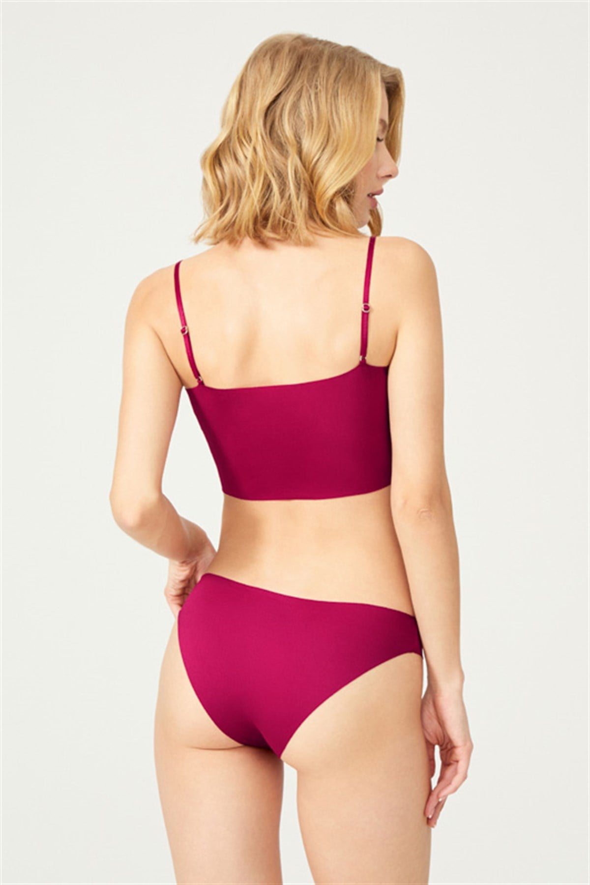 Lazer Kesim Kadın Bikini Külot 3'lü Paket